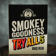Smokey Goodness Try all 5 Rubs Box - 150 g