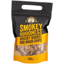 Smokey Goodness BBQ Wood Chips - Whiskey Barrel - 350 g