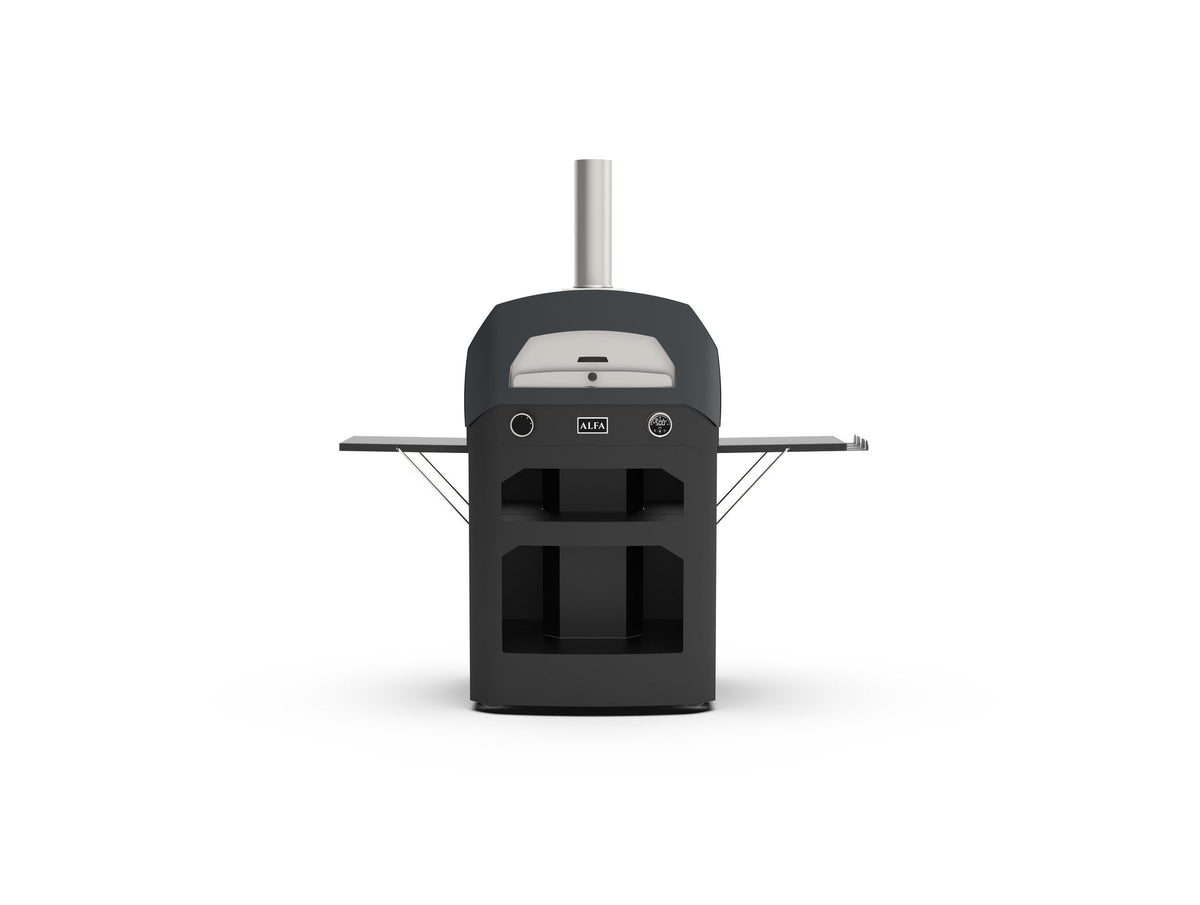 Alfa Forni EVO Hybrid-Pizzaofen Flüssiggas (LPG)/Holz, Anthrazit Grau - grillstir.comAlfa Forni EVO Hybrid-Pizzaofen Flüssiggas (LPG)/Holz, Anthrazit GrauPizzaofenAlfa Fornigrillstir.com