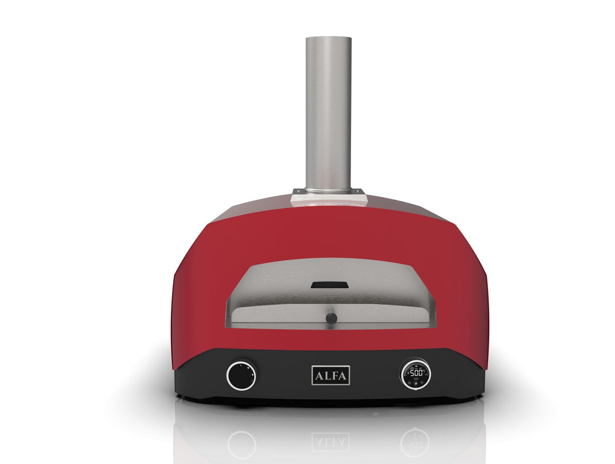 Alfa Forni EVO Hybrid-Pizzaofen Flüssiggas (LPG)/Holz, Rubin Rot - grillstir.comAlfa Forni EVO Hybrid-Pizzaofen Flüssiggas (LPG)/Holz, Rubin RotPizzaofenAlfa Fornigrillstir.com