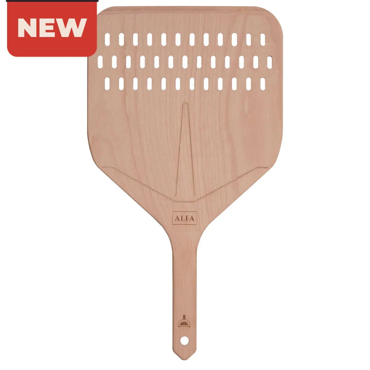 Alfa Forni Pizza Schaufel (Holz), 32cm - 13in - grillstir.comAlfa Forni Pizza Schaufel (Holz), 32cm - 13inAlfa Fornigrillstir.com