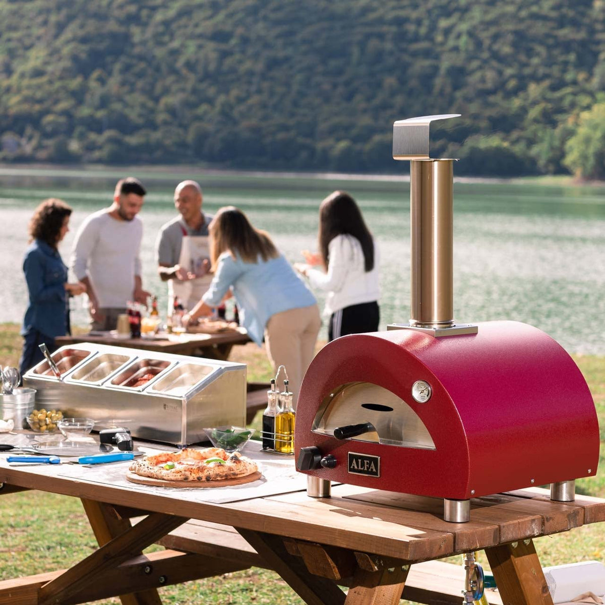 Alfa Portable, Antikrot - grillstir.comAlfa Portable, AntikrotAlfa Fornigrillstir.comFXMD - PT - GROA8056471416194