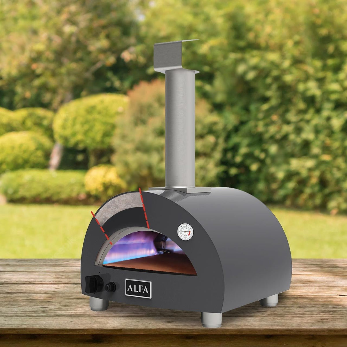Alfa Portable, Ardesia Grey - grillstir.comAlfa Portable, Ardesia GreyAlfa Fornigrillstir.comFXMD - PT - GGRA8056471416217