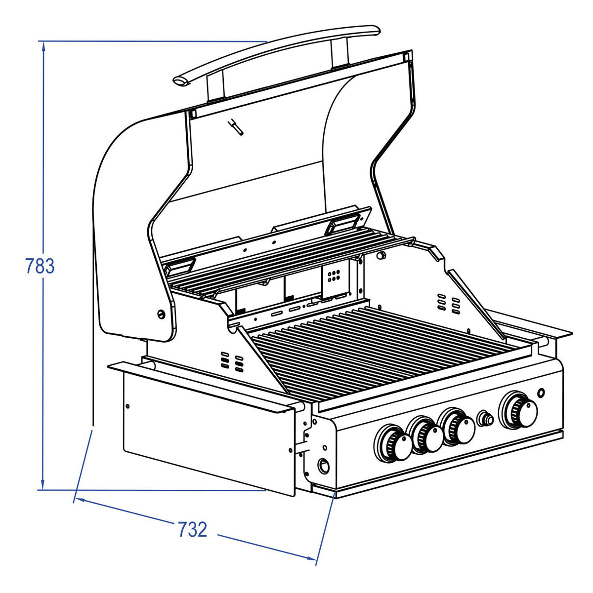 All`Grill Chef M Built - In Schwarz - grillstir.comAll`Grill Chef M Built - In SchwarzALL'GRILLgrillstir.com100949Black50332707