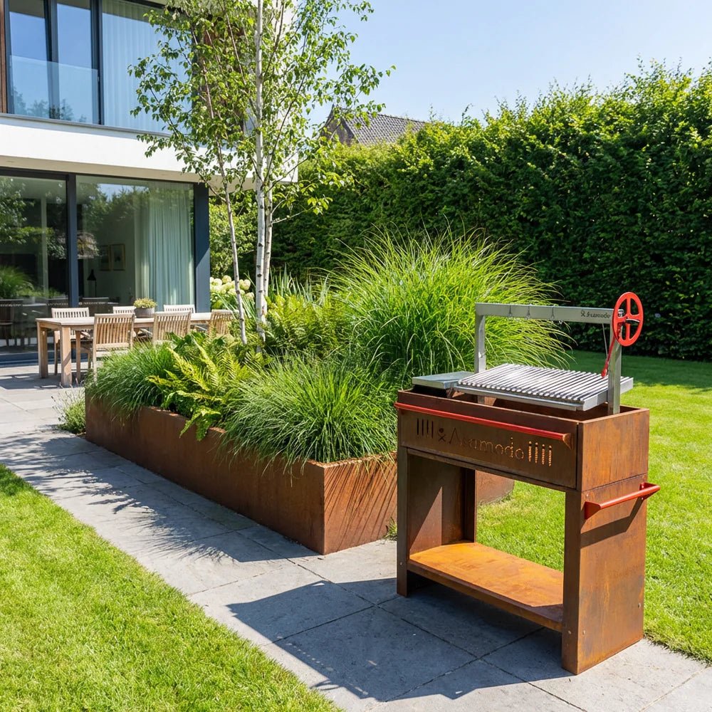 Asamodo Brasa Corten - Argentinischer Asado Holzkohlegrill - grillstir.comAsamodo Brasa Corten - Argentinischer Asado HolzkohlegrillGrillAsamodogrillstir.com