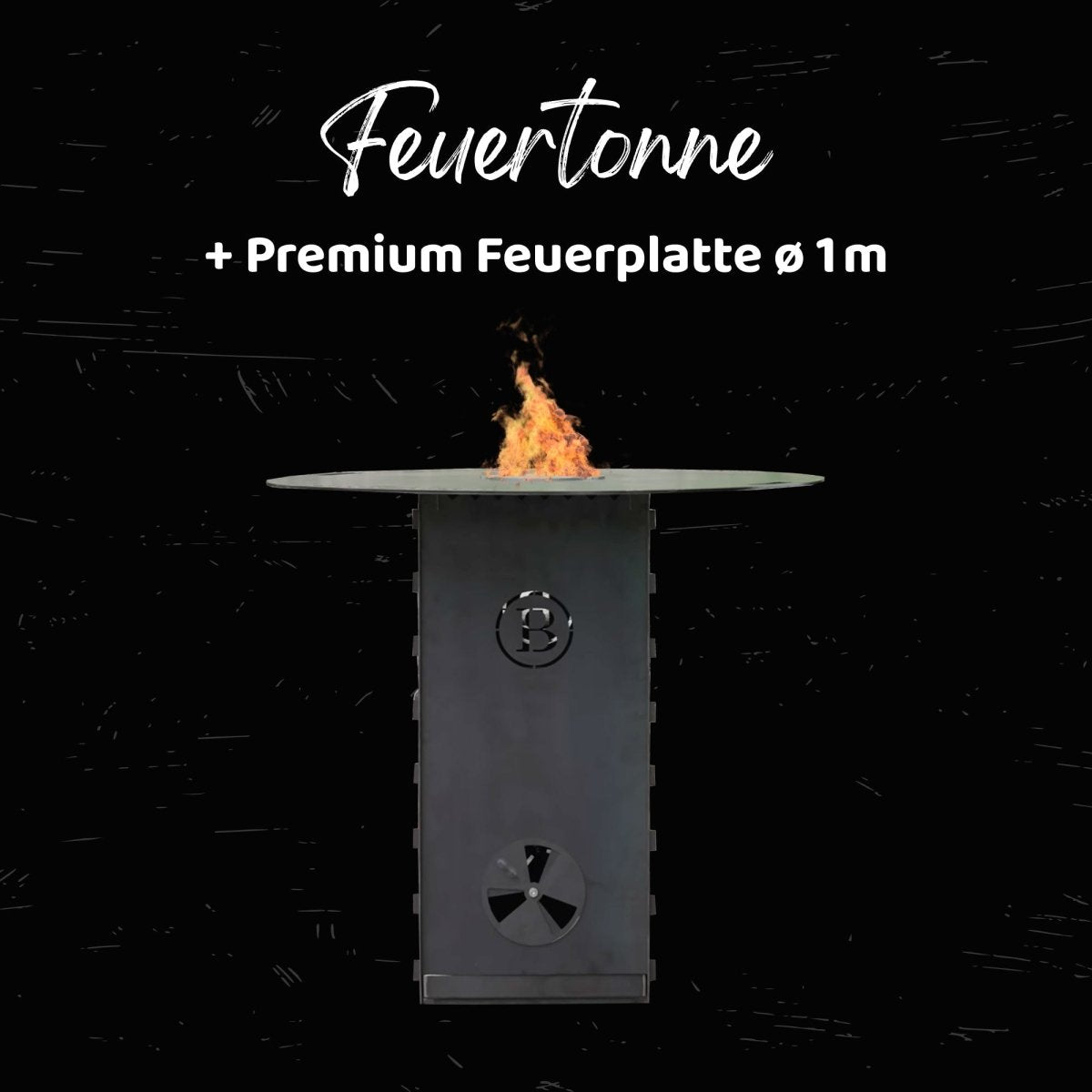 Babossa Feuertonne mit Feuerplatte & Wokkrone, Steckbar Cortenstahl - grillstir.comBabossa Feuertonne mit Feuerplatte & Wokkrone, Steckbar CortenstahlBabossagrillstir.com