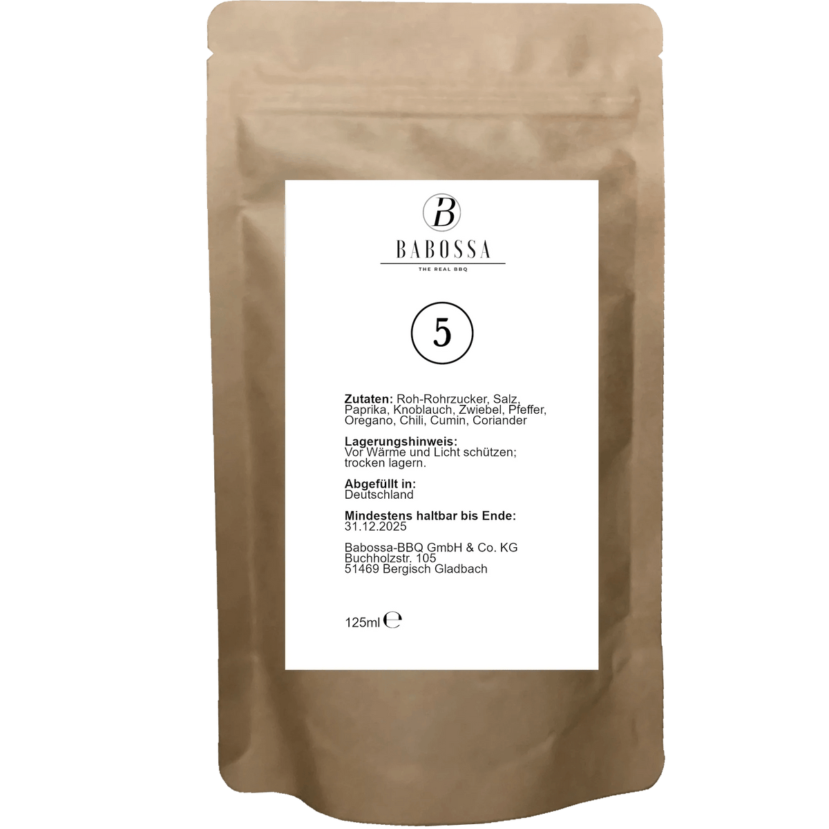 Babossa Gewürz Nummer 05 - grillstir.comBabossa Gewürz Nummer 05LebensmittelBabossagrillstir.com