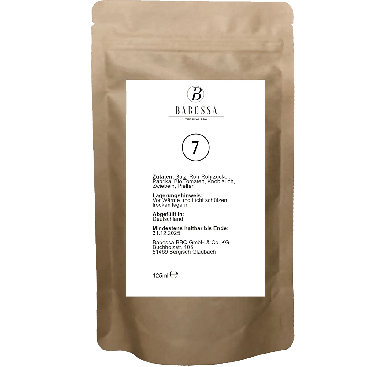 Babossa Gewürz Nummer 07 - grillstir.comBabossa Gewürz Nummer 07LebensmittelBabossagrillstir.com