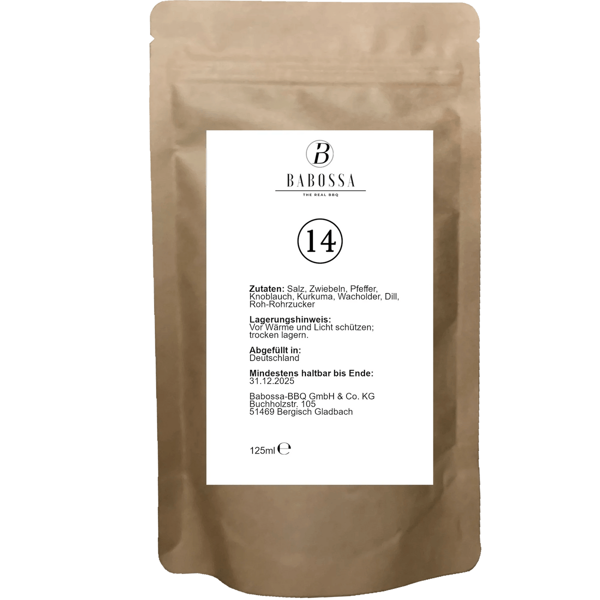 Babossa Gewürz Nummer 14 - grillstir.comBabossa Gewürz Nummer 14LebensmittelBabossagrillstir.com