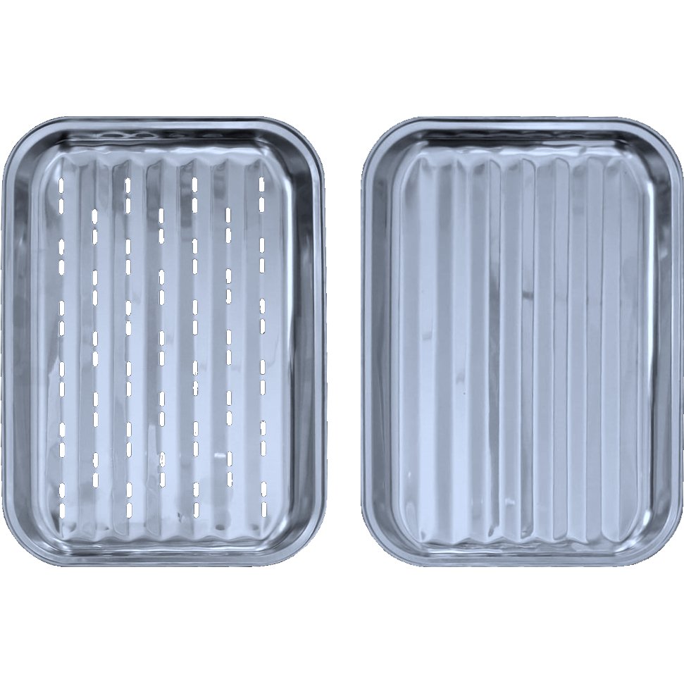 Babossa Grillschalen Set, Edelstahl - grillstir.comBabossa Grillschalen Set, EdelstahlBabossagrillstir.comB - 540004068097540003