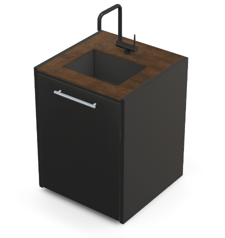 Brabura CT 60 Waschbeckenmodul - grillstir.comBrabura CT 60 WaschbeckenmodulBraburagrillstir.com