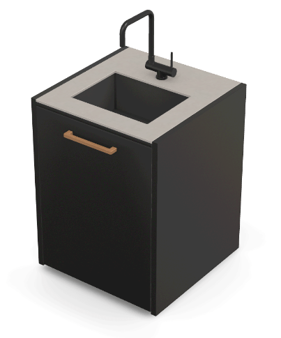 Brabura CT 60 Waschbeckenmodul - grillstir.comBrabura CT 60 WaschbeckenmodulBraburagrillstir.com