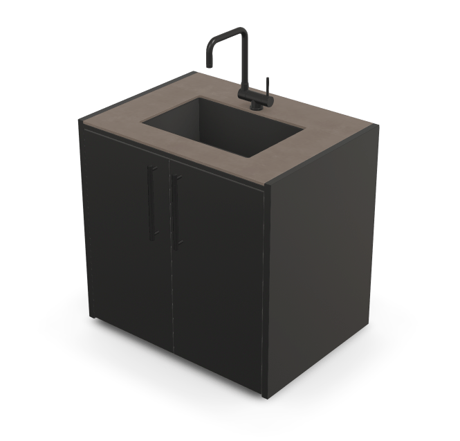Brabura CT 90 Waschbeckenmodul - grillstir.comBrabura CT 90 WaschbeckenmodulBraburagrillstir.com
