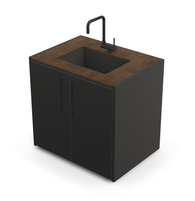 Brabura CT 90 Waschbeckenmodul - grillstir.comBrabura CT 90 WaschbeckenmodulBraburagrillstir.com