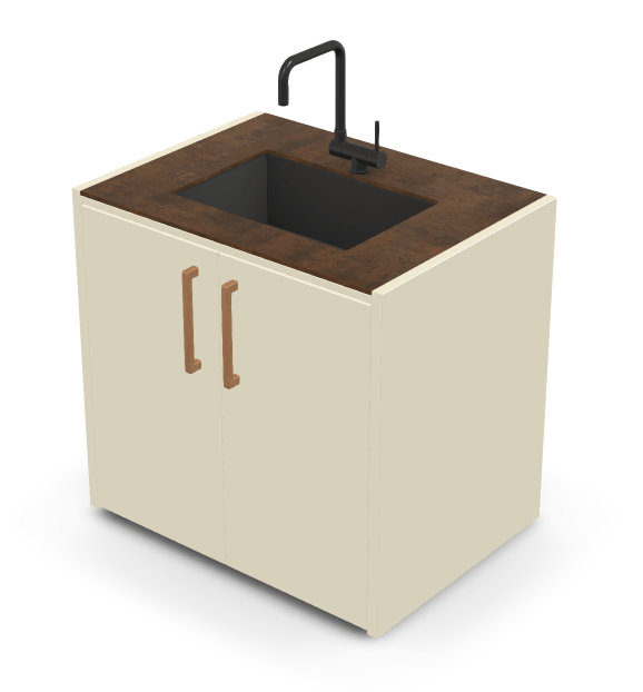 Brabura CT 90 Waschbeckenmodul - grillstir.comBrabura CT 90 WaschbeckenmodulBraburagrillstir.com