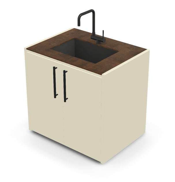 Brabura CT 90 Waschbeckenmodul - grillstir.comBrabura CT 90 WaschbeckenmodulBraburagrillstir.com