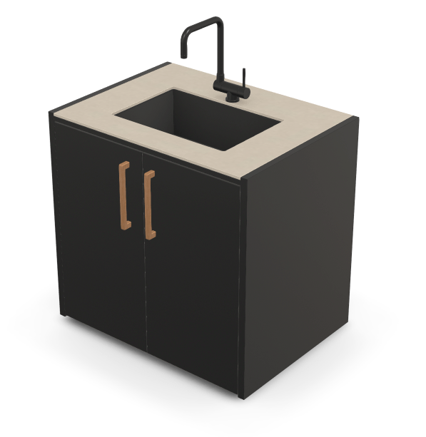 Brabura CT 90 Waschbeckenmodul - grillstir.comBrabura CT 90 WaschbeckenmodulBraburagrillstir.com