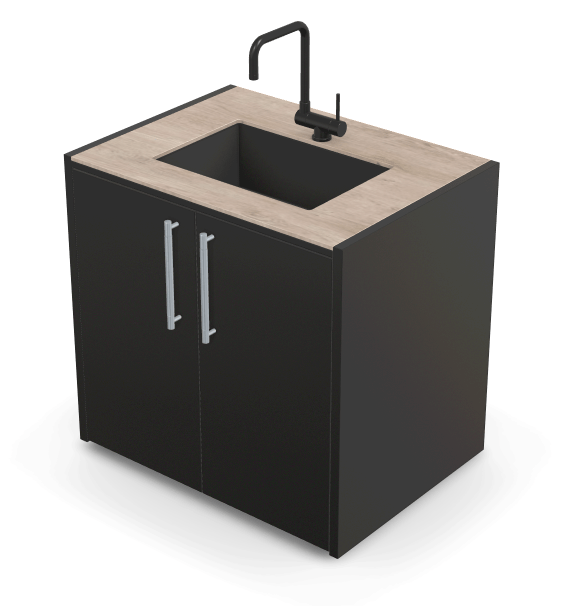 Brabura CT 90 Waschbeckenmodul - grillstir.comBrabura CT 90 WaschbeckenmodulBraburagrillstir.com