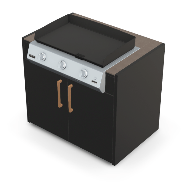 Brabura KC 100 Plancha Körper - grillstir.comBrabura KC 100 Plancha KörperBraburagrillstir.com