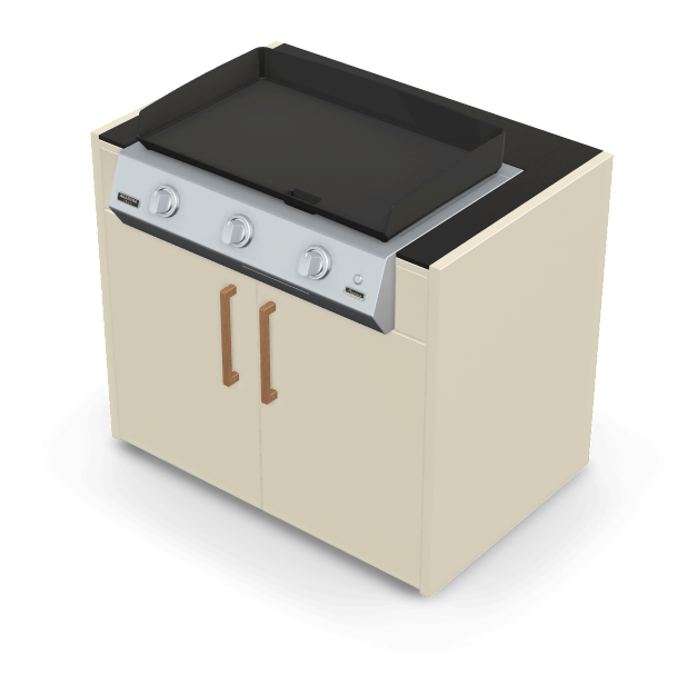 Brabura KC 100 Plancha Körper - grillstir.comBrabura KC 100 Plancha KörperBraburagrillstir.com