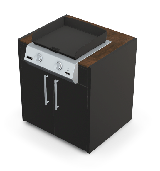 Brabura KC 80 Plancha Körper - grillstir.comBrabura KC 80 Plancha KörperBraburagrillstir.com