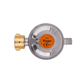Bradas Gasdruckregler, 50mbar 1.5kg/h - grillstir.comBradas Gasdruckregler, 50mbar 1.5kg/hBradasgrillstir.com