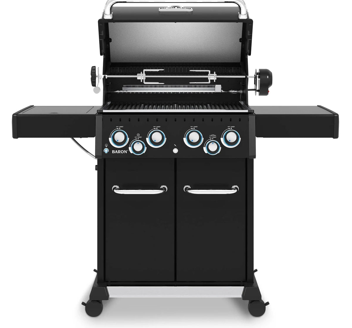 Broil King Baron 490 IR Shadow inkl. Drehspieß & Infrarot - Seitenbrenner - grillstir.comBroil King Baron 490 IR Shadow inkl. Drehspieß & Infrarot - SeitenbrennerBroil Kinggrillstir.com875982SDW062703119168