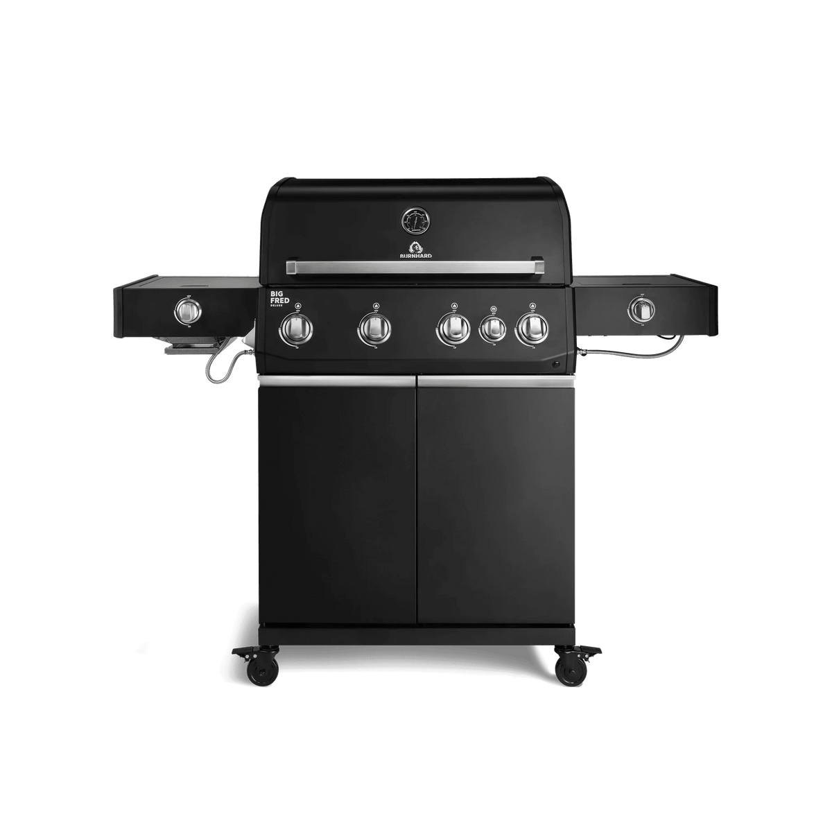 Burnhard Big FRED Deluxe+ Gasgrill Black Edition 4 - Brenner mit Gusseisenrost Series 4 - grillstir.comBurnhard Big FRED Deluxe+ Gasgrill Black Edition 4 - Brenner mit Gusseisenrost Series 4Burnhardgrillstir.com