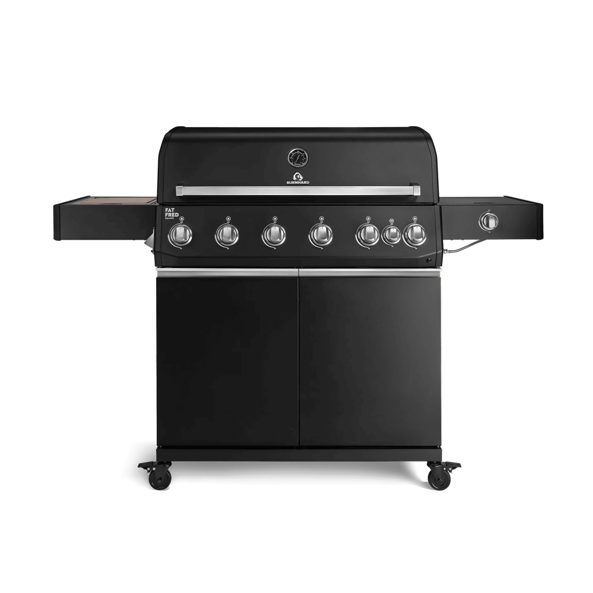 Burnhard Fat FRED Deluxe Gasgrill Black Edition 6 - Brenner mit Edelstahlrost (Series 4) - grillstir.comBurnhard Fat FRED Deluxe Gasgrill Black Edition 6 - Brenner mit Edelstahlrost (Series 4)Burnhardgrillstir.com