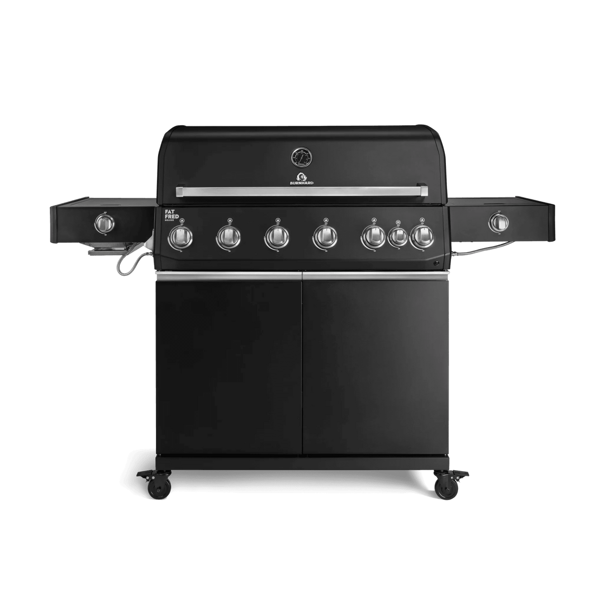Burnhard Fat FRED Deluxe+ Gasgrill Black Edition 6 - Brenner mit Edelstahlrost (Series 4) - grillstir.comBurnhard Fat FRED Deluxe+ Gasgrill Black Edition 6 - Brenner mit Edelstahlrost (Series 4)Burnhardgrillstir.com