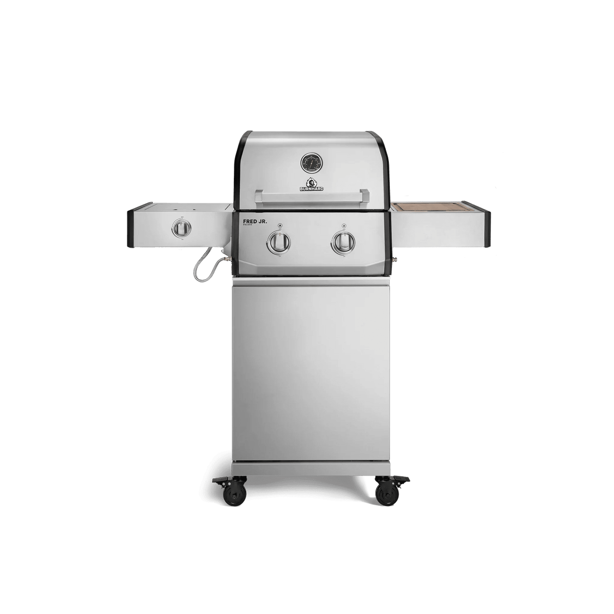 Burnhard FRED Jr. Deluxe Gasgrill Edelstahl 2 - Brenner mit Edelstahlrost Series 4 - grillstir.comBurnhard FRED Jr. Deluxe Gasgrill Edelstahl 2 - Brenner mit Edelstahlrost Series 4Burnhardgrillstir.com