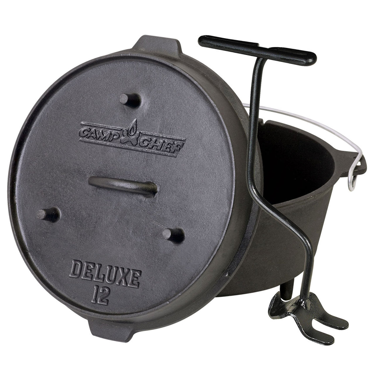 Camp Chef Dutch Oven Deluxe, 12" - grillstir.comCamp Chef Dutch Oven Deluxe, 12"Camp Chefgrillstir.comCC - DO12EU0033246216065