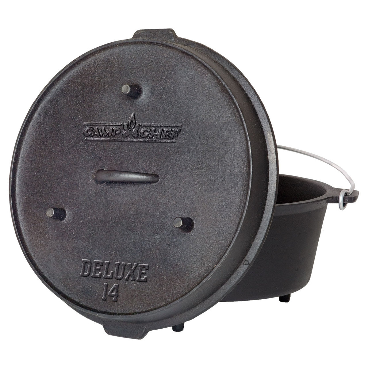 Camp Chef Dutch Oven Deluxe, 14" - grillstir.comCamp Chef Dutch Oven Deluxe, 14"Camp Chefgrillstir.comCC - DO14EU4250251970140