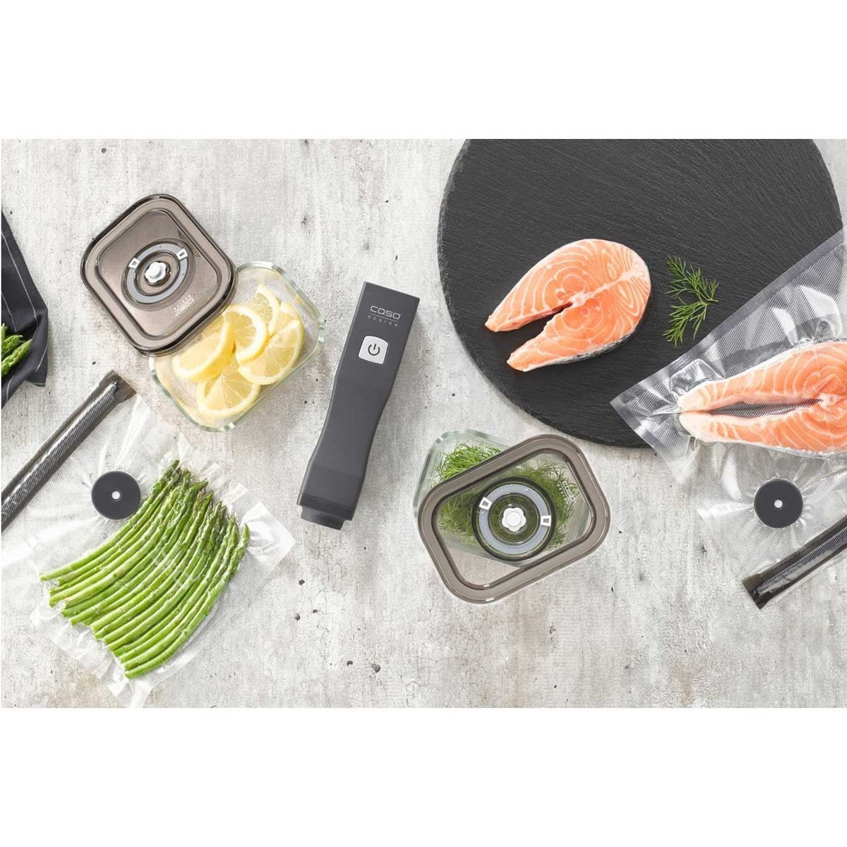 Caso Design Vacu Onetouch Eco - Set - grillstir.comCaso Design Vacu Onetouch Eco - SetCASOgrillstir.comcg11694038437011692