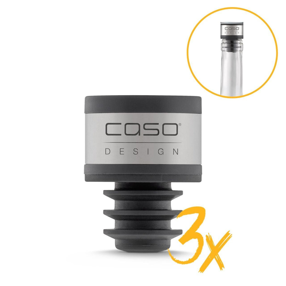 CASO WineLock Vakuum Aromaverschluss, 3er Set - grillstir.comCASO WineLock Vakuum Aromaverschluss, 3er SetCASOgrillstir.comcg12574038437012576