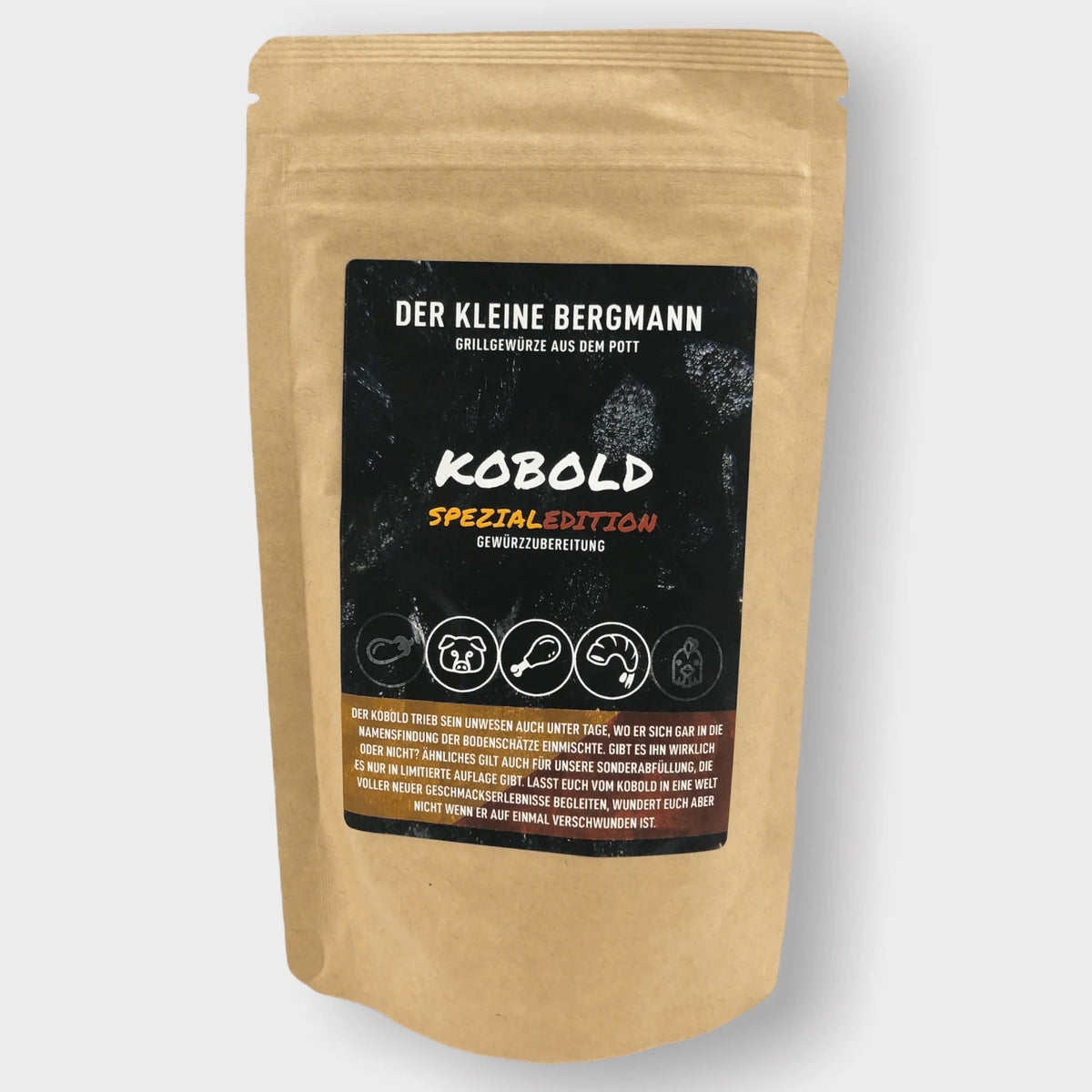 Der kleine Bergmann Kobold Spezial Edition, 100g - grillstir.comDer kleine Bergmann Kobold Spezial Edition, 100gDer kleine Bergmanngrillstir.com
