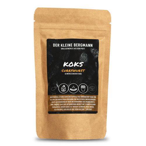 Der Kleine Bergmann Koks Currywurst, 100g Beutel - grillstir.comDer Kleine Bergmann Koks Currywurst, 100g BeutelDer kleine Bergmanngrillstir.com