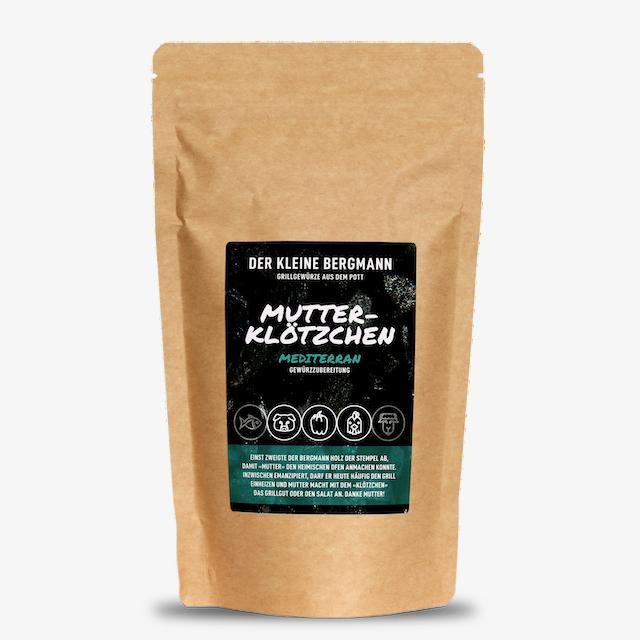 Der Kleine Bergmann Mutterklötzchen Mediterran, 100g Beutel - grillstir.comDer Kleine Bergmann Mutterklötzchen Mediterran, 100g BeutelDer kleine Bergmanngrillstir.com