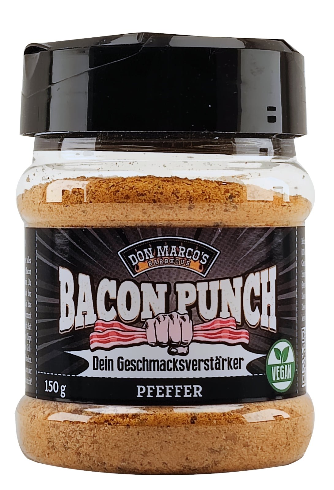 Don Marco’s Barbecue Bacon Punch Pfeffer, 150g - grillstir.comDon Marco’s Barbecue Bacon Punch Pfeffer, 150gDon Marco'sgrillstir.comdm105 - 156 - 1504260266354088