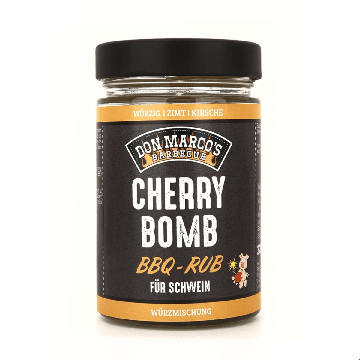 Don Marco's Cherry Bomb, 220g Glas - grillstir.comDon Marco's Cherry Bomb, 220g GlasDon Marco'sgrillstir.com