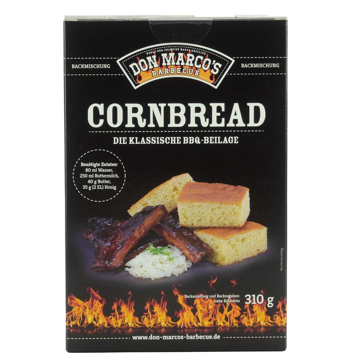 Don Marco's Cornbread Backmischung - grillstir.comDon Marco's Cornbread BackmischungDon Marco'sgrillstir.comdm107 - 0024260266353616