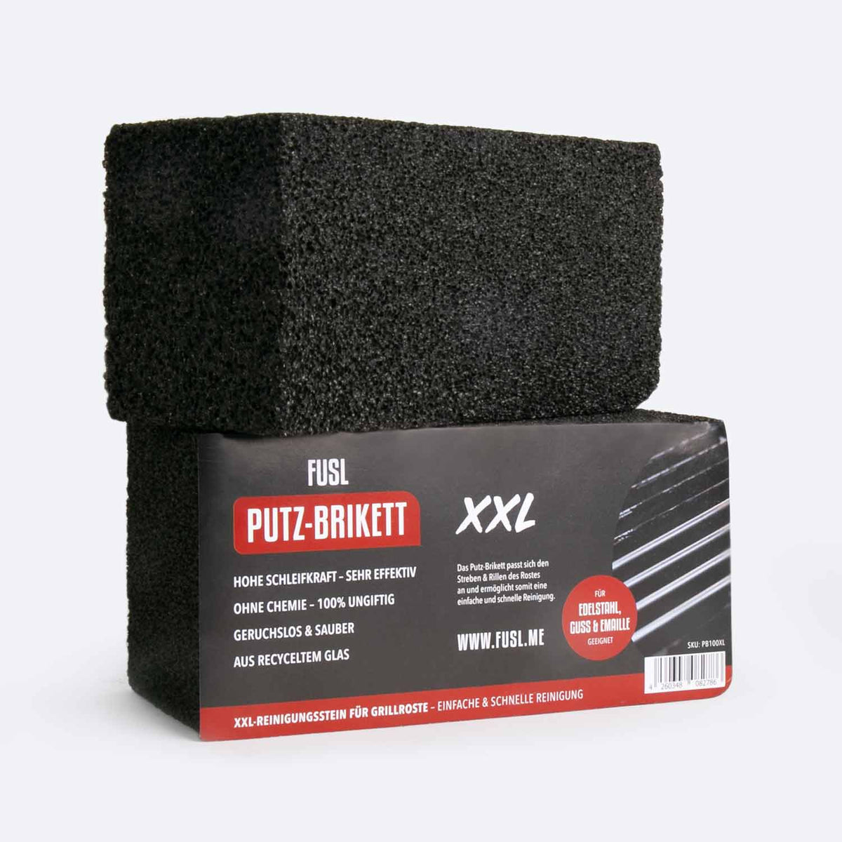 Fusl Putz-Brikett Reinigungsstein, XXL - grillstir.comFusl Putz-Brikett Reinigungsstein, XXLMcBrikettgrillstir.com
