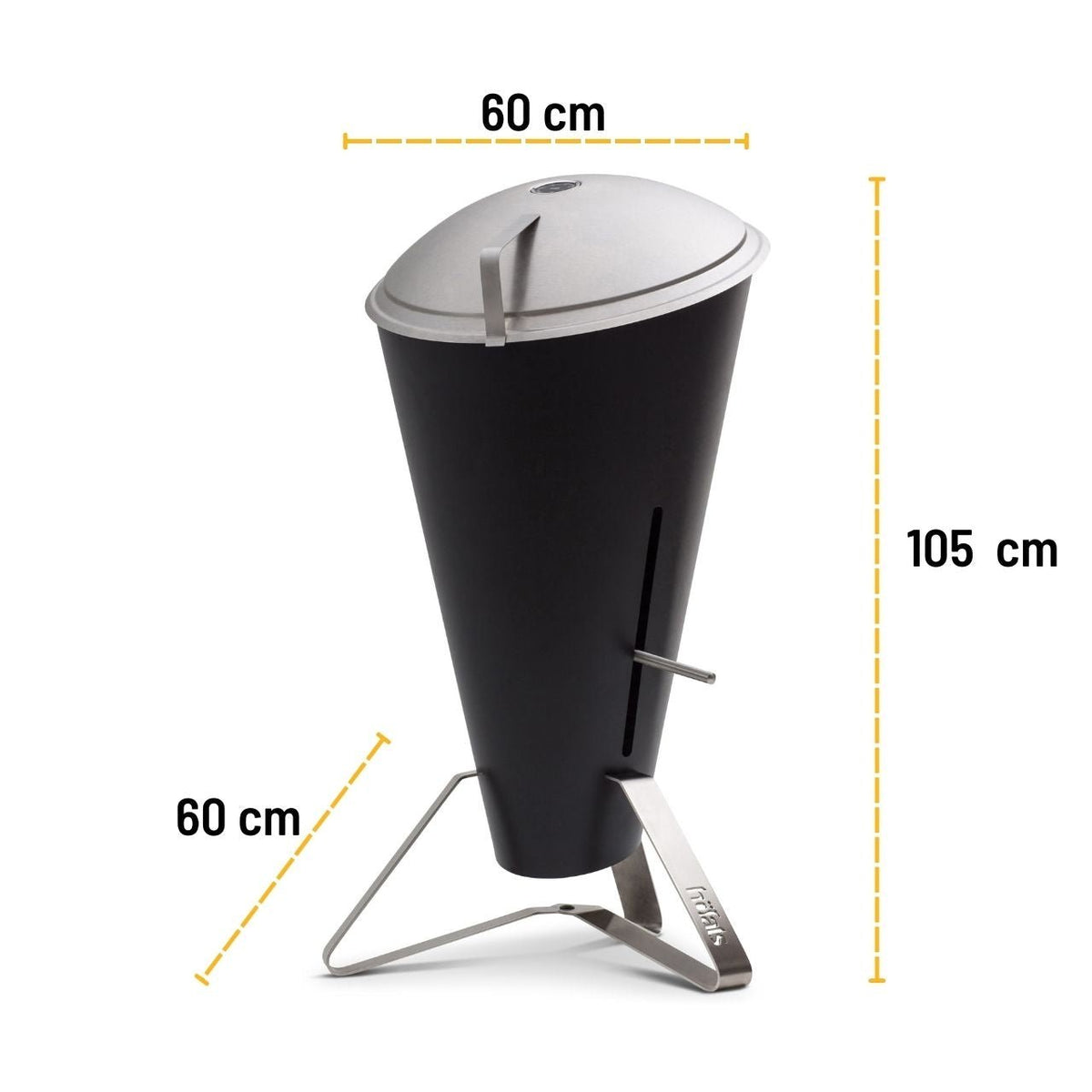 Höfats CONE Holzkohlegrill, Ø 50 cm Grillfläche - grillstir.comHöfats CONE Holzkohlegrill, Ø 50 cm GrillflächeHöfatsgrillstir.comH0101014260447330030