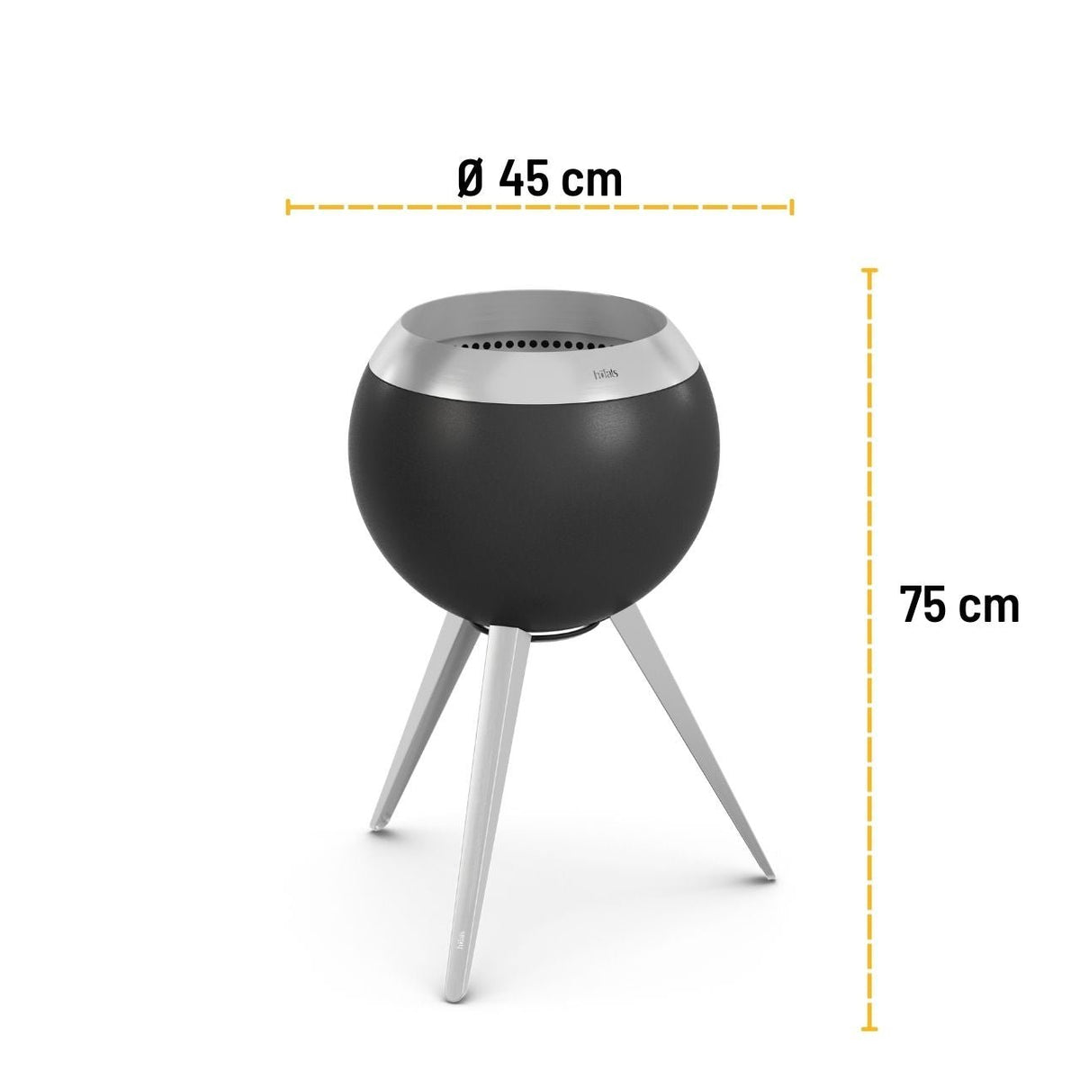 Höfats MOON 45 Feuerschale mit hohem Fuß - grillstir.comHöfats MOON 45 Feuerschale mit hohem FußHöfatsgrillstir.comH007174064251007160