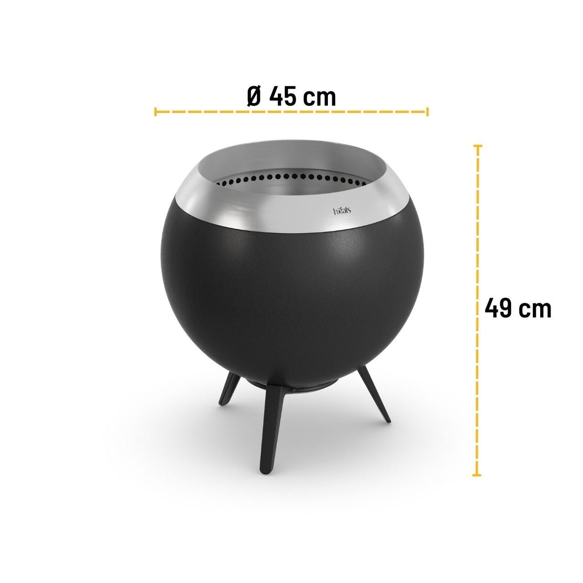 Höfats MOON 45 Feuerschale mit niedrigem Fuß - grillstir.comHöfats MOON 45 Feuerschale mit niedrigem FußHöfatsgrillstir.comH007164064251007160