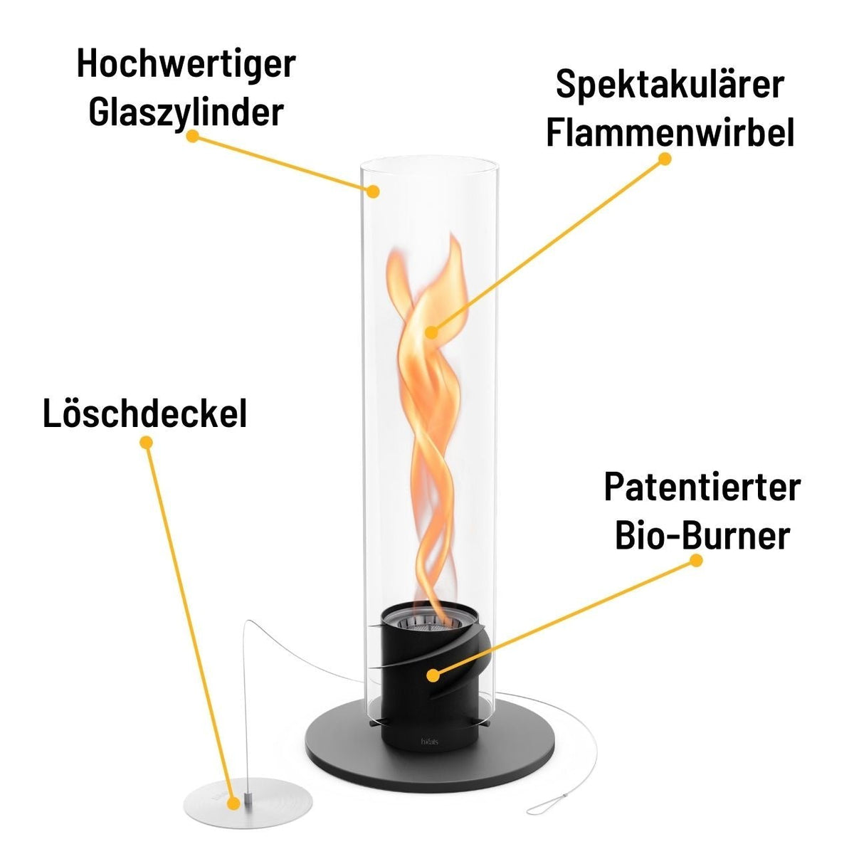 Höfats Spin 1200 Tischfeuer schwarz - grillstir.comHöfats Spin 1200 Tischfeuer schwarzHöfatsgrillstir.comH007004064251007009