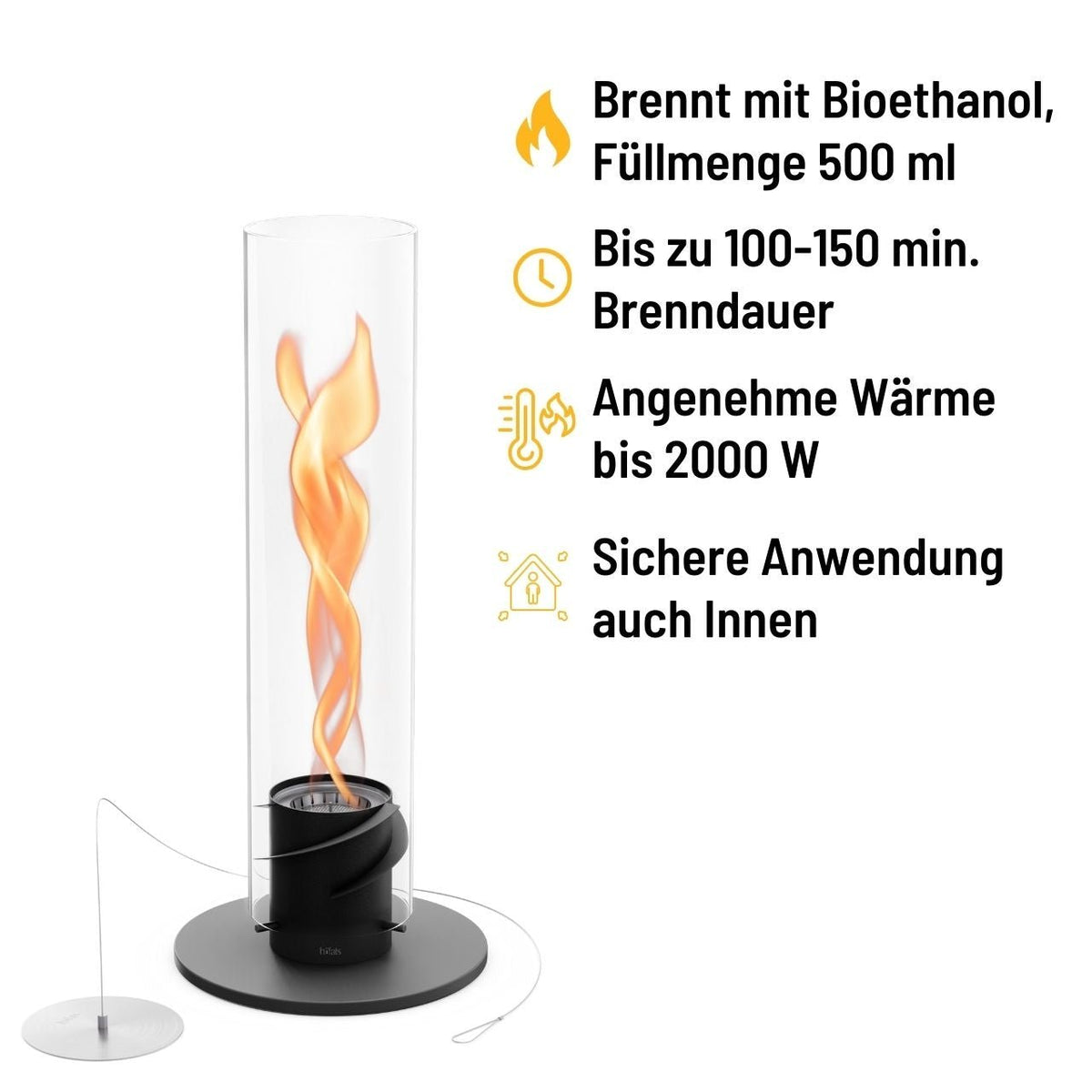 Höfats Spin 1200 Tischfeuer schwarz - grillstir.comHöfats Spin 1200 Tischfeuer schwarzHöfatsgrillstir.comH007004064251007009