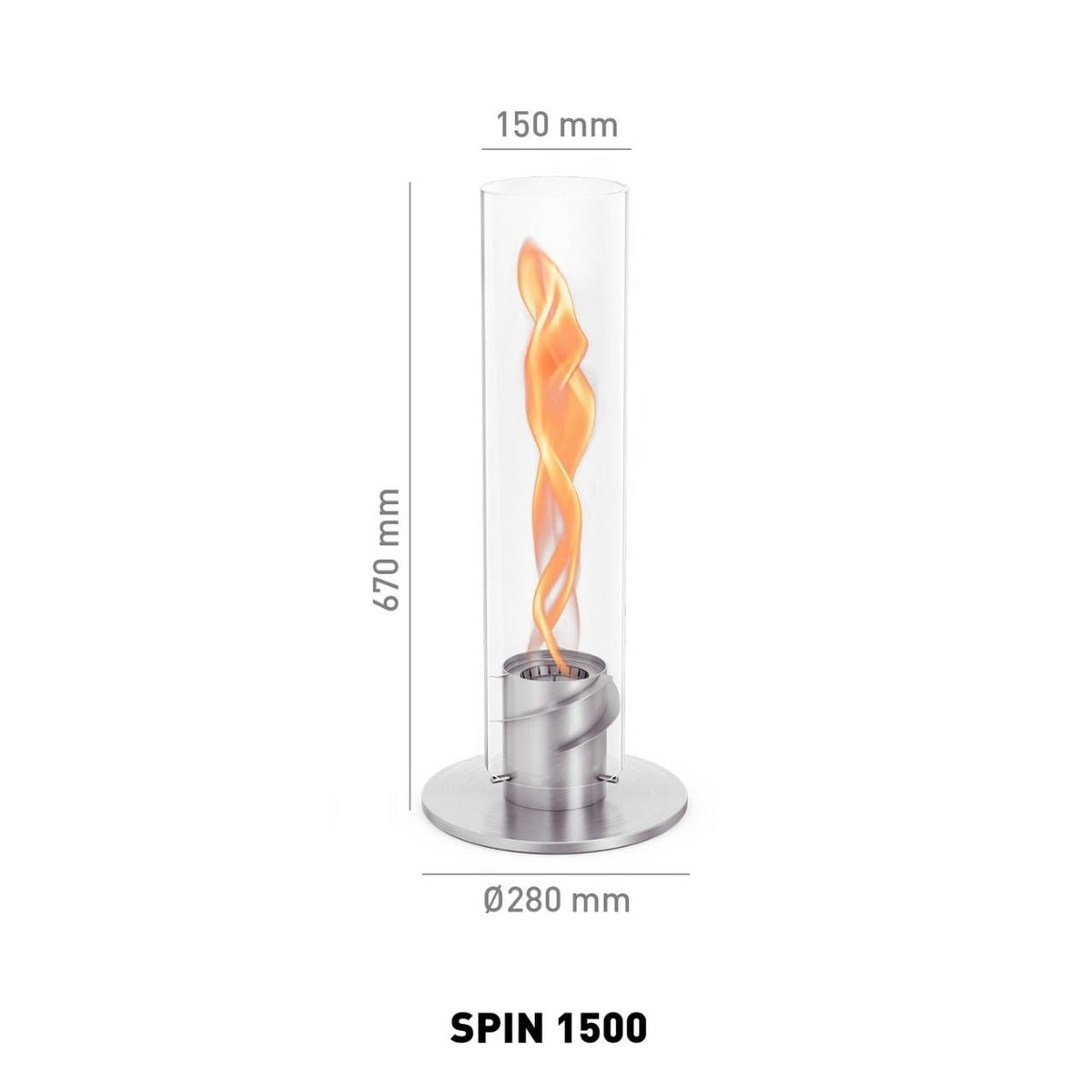 Höfats Spin 1500 Tischfeuer silber - grillstir.comHöfats Spin 1500 Tischfeuer silberHöfatsgrillstir.comH005094064251005098
