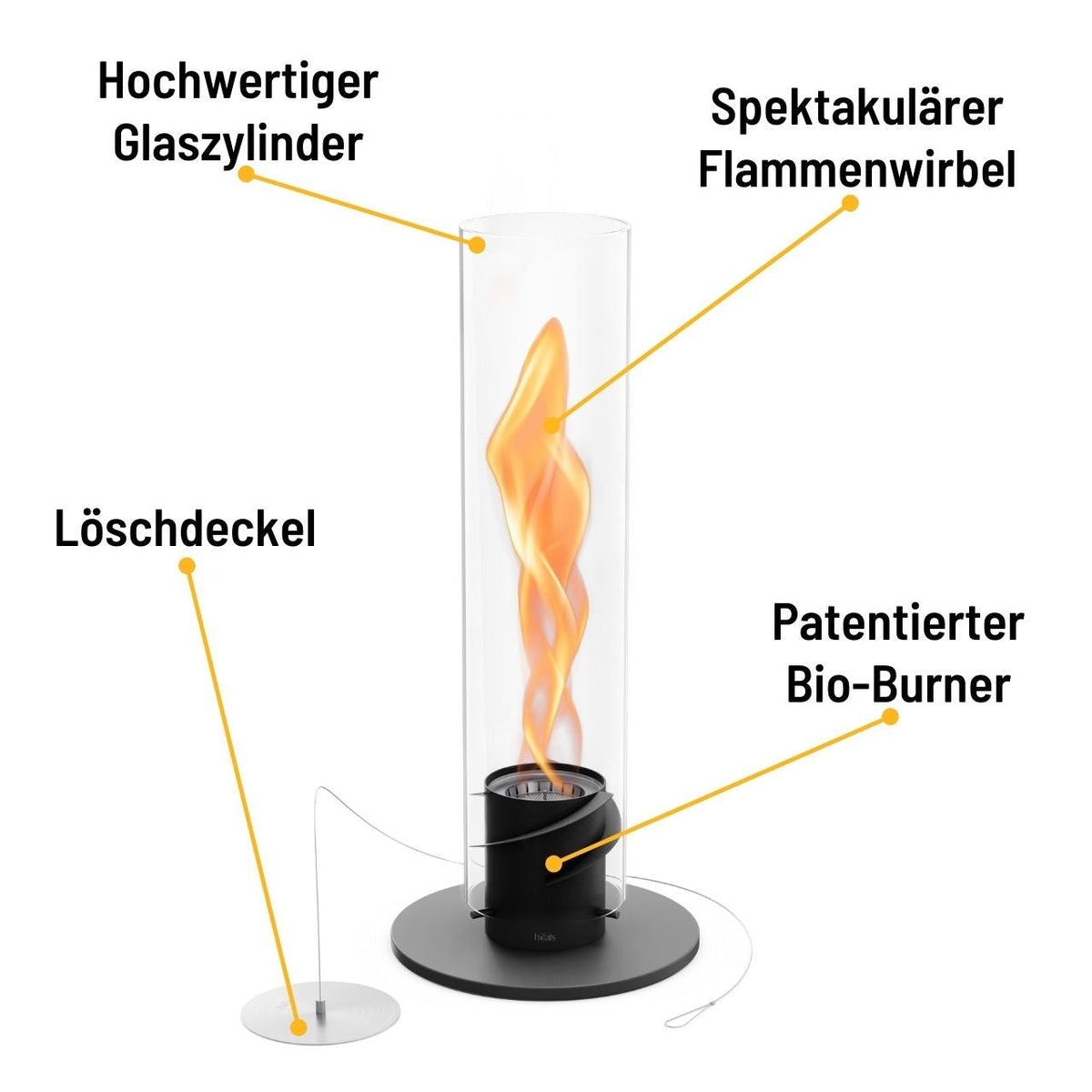 Höfats Spin 900 Tischfeuer schwarz - grillstir.comHöfats Spin 900 Tischfeuer schwarzHöfatsgrillstir.comH006934064251006934