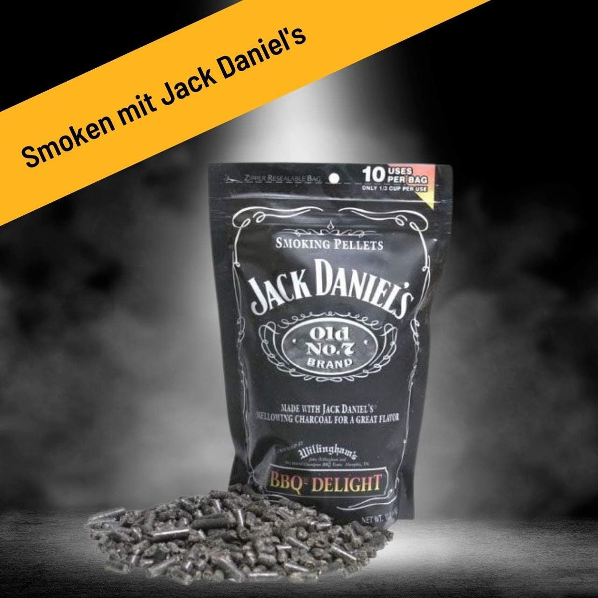 Jack Daniel's Pellets, 450g - grillstir.comJack Daniel's Pellets, 450gJack Daniel'sgrillstir.comBD - 5001789290000630